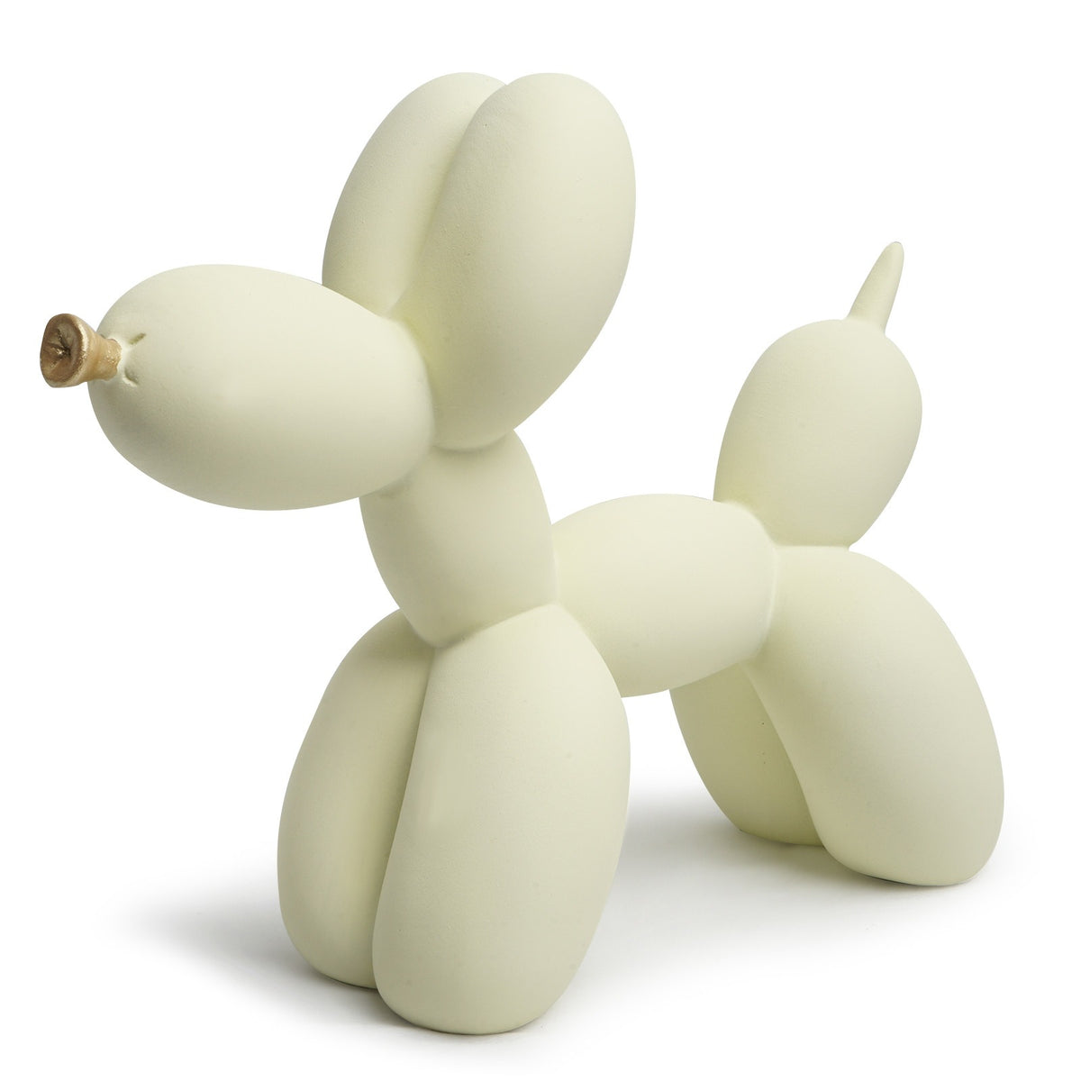Simplbeige balloon dog home decoration