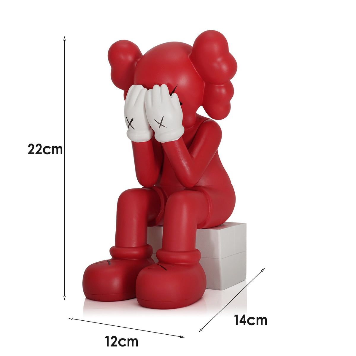 Sitting Bear Resin Home Decoration